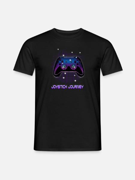 Gamers Video Gaming Geek Console Game Controller - Männer T-Shirt - Schwarz