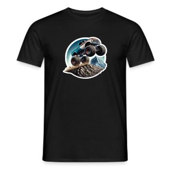 Monster Truck, Monster Truck - T-shirt homme - noir - Devant - AI Model Male 178 light (178cm)