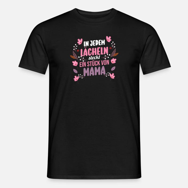 Mutter Muttertag Mama - Männer T-Shirt - Schwarz
