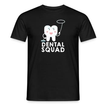 Dental Squad Dental Assistant Dentist Student - Männer T-Shirt - Schwarz - Vorne - AI Model Male 178 light (178cm)