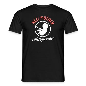 New Mother whisperer - Männer T-Shirt - Schwarz - Vorne - AI Model Male 178 light (178cm)