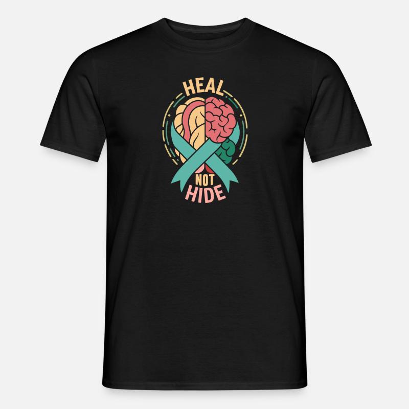 Depression Help - Mental Breakdown - Men's T-shirt - black