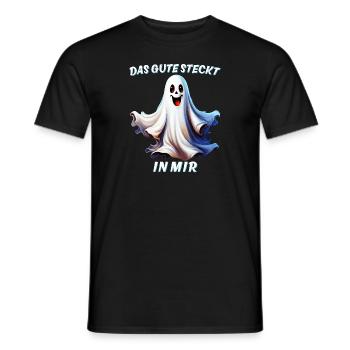 LE BIEN EST EN MOI - T-shirt homme - noir - Devant - AI Model Male 178 light (178cm)