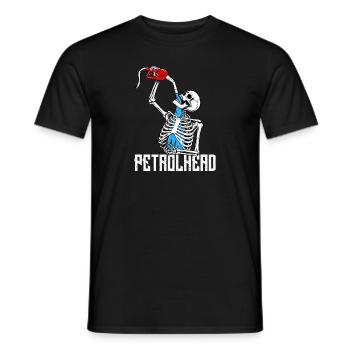 Petrolhead - Car Guy Automechaniker - Männer T-Shirt - Schwarz - Vorne - AI Model Male 178 light (178cm)