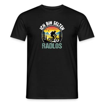 I'm Cycling Bike - Men's T-Shirt - black - Front - AI Model Male 178 light (178cm)