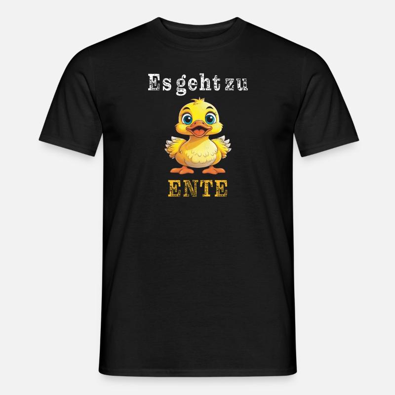 It's going to duck - Men's T-Shirt - black