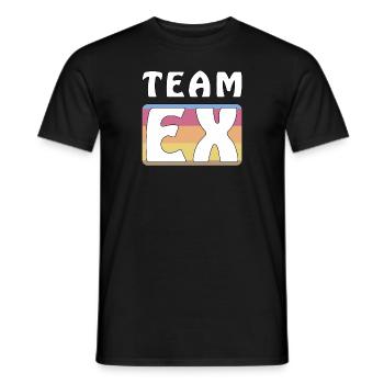 TEAM EX - Männer T-Shirt - Schwarz - Vorne - AI Model Male 178 light (178cm)