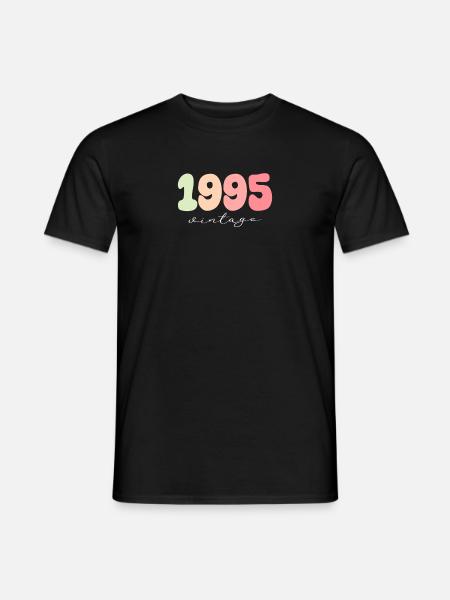 Année de naissance 1995 - T-shirt homme - noir