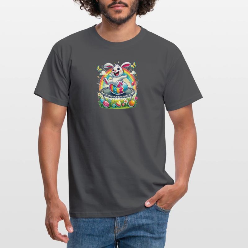Easter Happy Easter Easter Bunny Easter Egg Spring Men's T-Shirt