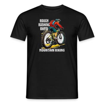 VÉTÉTISTE RUDE RAPIDE - T-shirt homme - noir - Devant - AI Model Male 178 light (178cm)