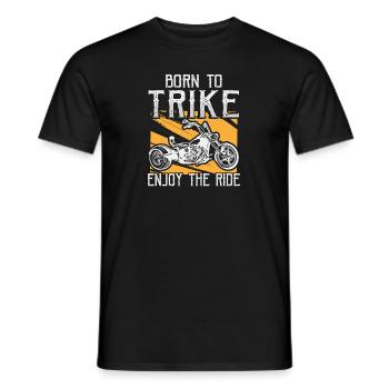 Motorcycle Rider - Männer T-Shirt - Schwarz - Vorne - AI Model Male 178 light (178cm)