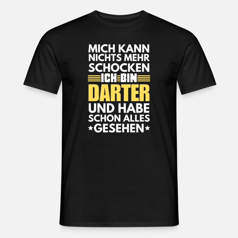 Non-shockable darter - Men’s T-shirt - black