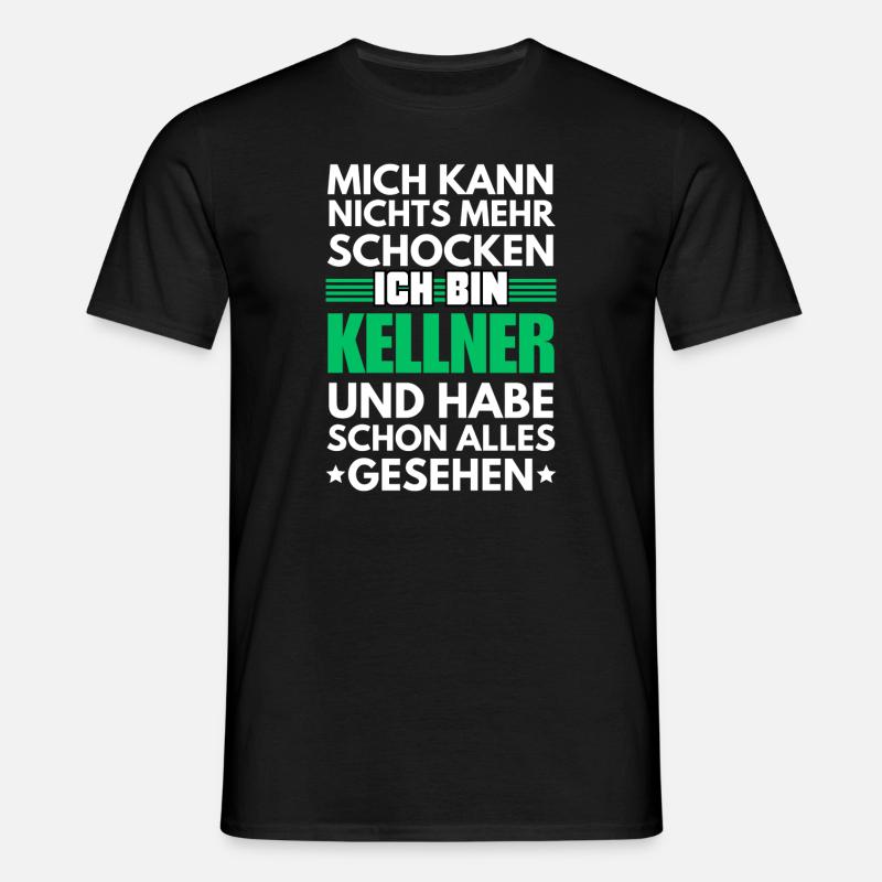 Non-shockable waiter - Men's T-Shirt - black