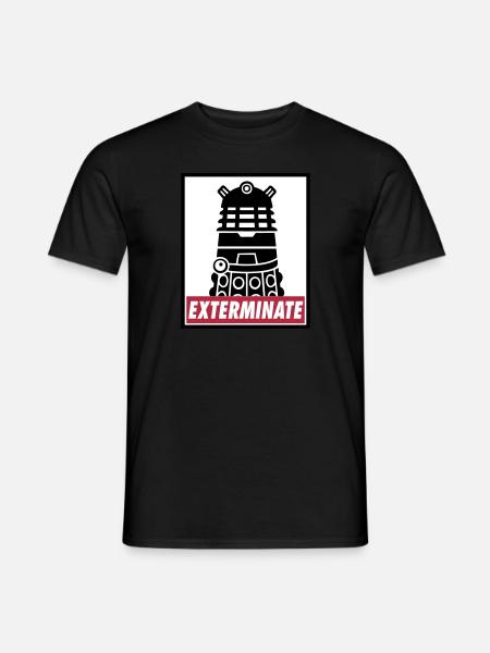 Exterminate - T-shirt homme - noir