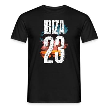 Ibiza 23 Jersey 2023 - Men's T-Shirt - black - Front - AI Model Male 178 light (178cm)