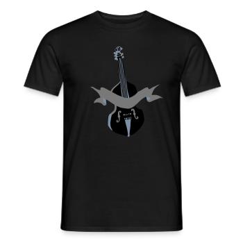 Je suis le bassiste! - T-shirt homme - noir - Devant - AI Model Male 178 light (178cm)
