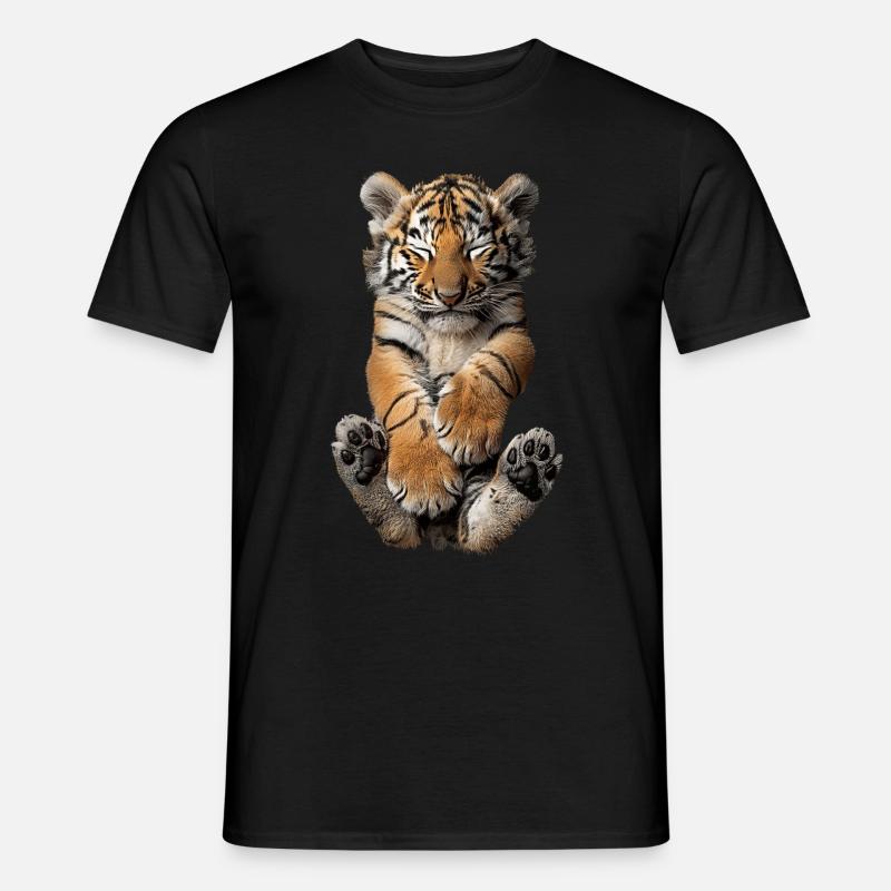 Tiger - Mænd T-shirt - sort