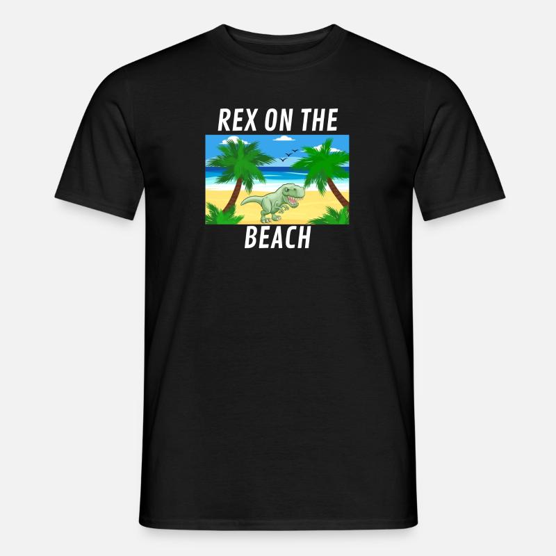 rex on the beach - Men's T-shirt - black