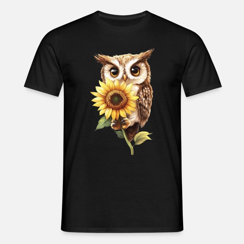 Schneeleopard - Männer T-Shirt - Schwarz