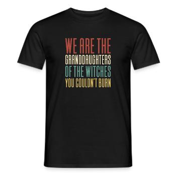 Feminism Feminist Women's Rights - Men's T-Shirt - black - Front - AI Model Male 178 light (178cm)