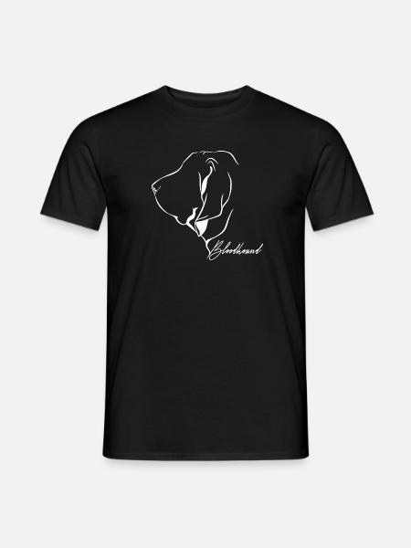 BLOODHOUND Profil Chiens Wilsigns - T-shirt homme - noir