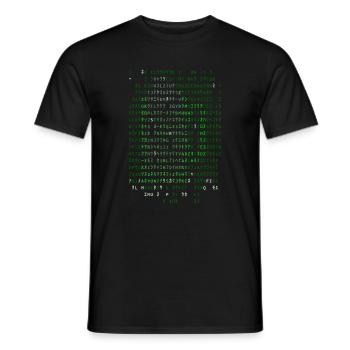 Bière Matrix - T-shirt homme - noir - Devant - AI Model Male 178 light (178cm)