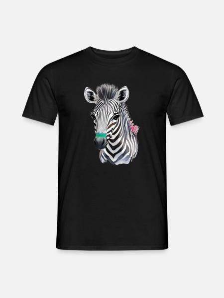 Zeba foals - Men's T-Shirt - black