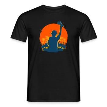 Disc Jockey Music DJ Club Deejay - T-shirt homme - noir - Devant - AI Model Male 178 light (178cm)
