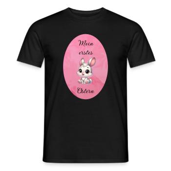 mein erstes Ostern - Männer T-Shirt - Schwarz - Vorne - AI Model Male 178 light (178cm)