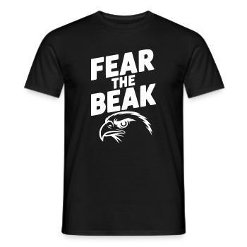 Fürchtet den Schnabel - Männer T-Shirt - Schwarz - Vorne - AI Model Male 178 light (178cm)