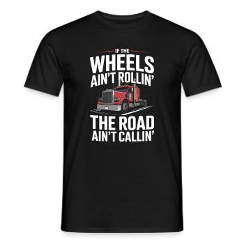 Camionneur Chauffeur Camion Diesel Camion - T-shirt homme - noir - Devant - AI Model Male 178 light (178cm)