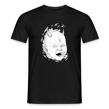 little devil - Männer T-Shirt - Schwarz - Vorne - AI Model Male 178 light (178cm)