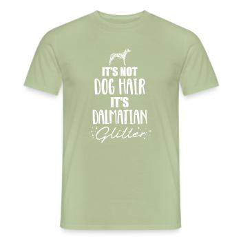 Dalmatien - T-shirt homme - vert sauge - Devant - AI Model Male 178 light (178cm)