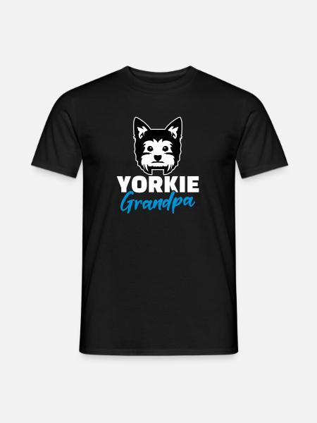 Yorkshire Terrier - Männer T-Shirt - Schwarz