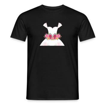 Lustige Brautkleider Vorschläge Sarkasmus - Männer T-Shirt - Schwarz - Vorne - AI Model Male 178 light (178cm)