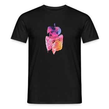 Humorvoller Gastroenterologe Gastroenterologie - Männer T-Shirt - Schwarz - Vorne - AI Model Male 178 light (178cm)