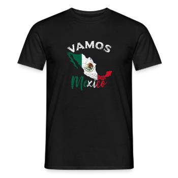 Mexique - T-shirt homme - noir - Devant - AI Model Male 178 light (178cm)