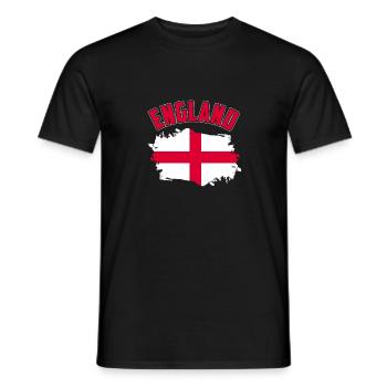 Angleterre - T-shirt homme - noir - Devant - AI Model Male 178 light (178cm)