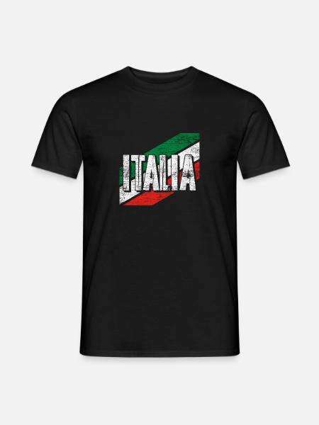 Italy - Men's T-Shirt - black