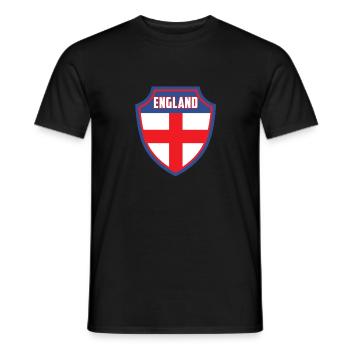 Angleterre - T-shirt homme - noir - Devant - AI Model Male 178 light (178cm)