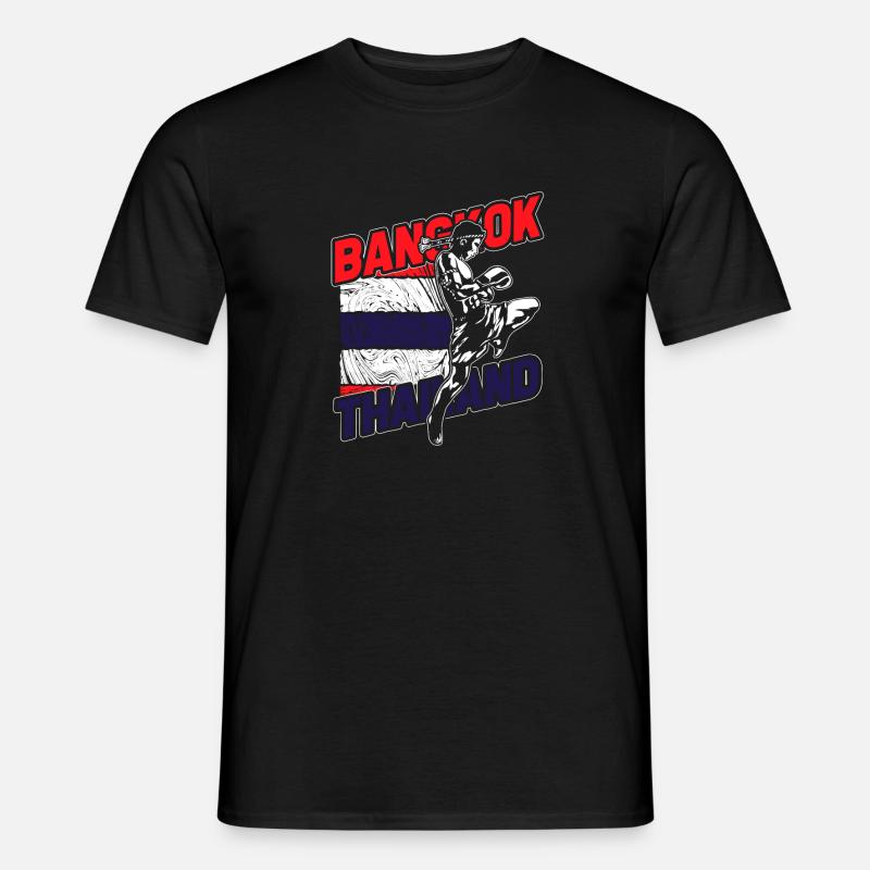 Thailand - Männer T-Shirt - Schwarz