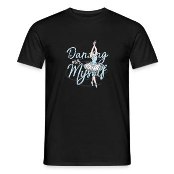 ballet - T-shirt homme - noir - Devant - AI Model Male 178 light (178cm)