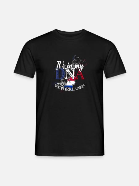 Netherlands Dutchman Amsterdam gift - Men's T-Shirt - black