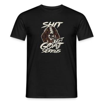 goat - Men's T-Shirt - black - Front - AI Model Male 178 light (178cm)