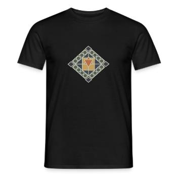 Symbolism Aztecs Mayan Native Pyramid Gift - Men's T-Shirt - black - Front - AI Model Male 178 light (178cm)