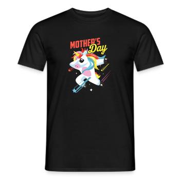 Fête des mères - T-shirt homme - noir - Devant - AI Model Male 178 light (178cm)