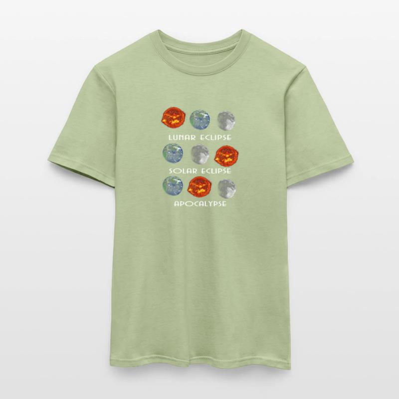 Lunar Eclipse Solar Eclipse Apocalypse Men's T-Shirt