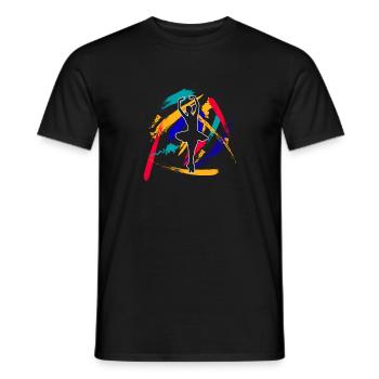ballet - T-shirt homme - noir - Devant - AI Model Male 178 light (178cm)