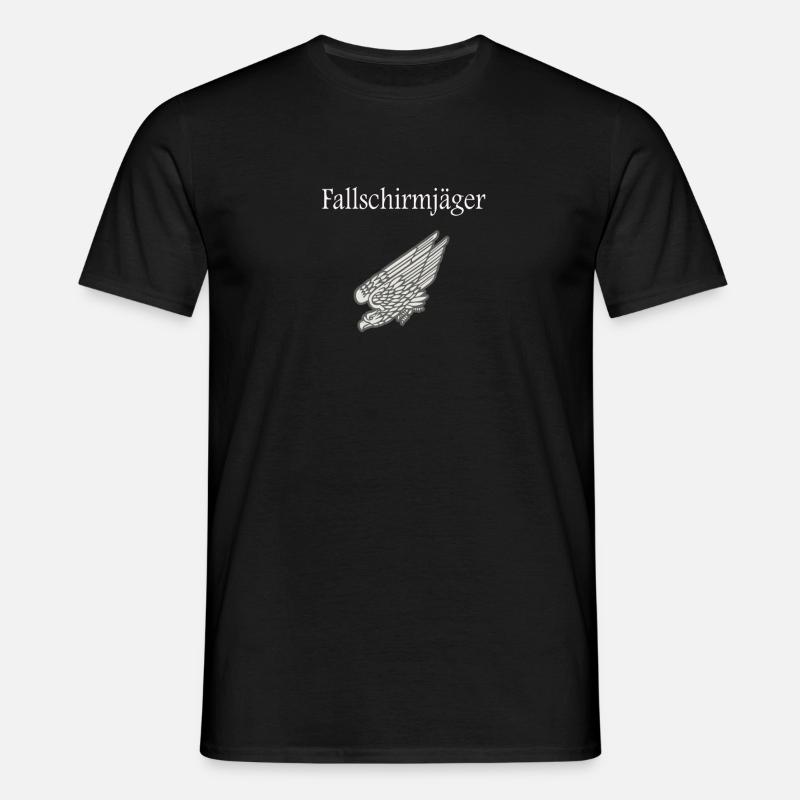 Fallschirmjäger Geschenk / Geschenkidee - Männer T-Shirt - Schwarz