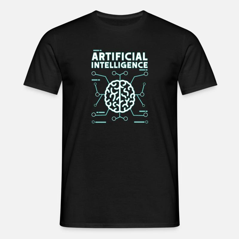 Artificial Intelligence AI - Männer T-Shirt - Schwarz